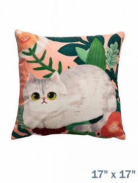 British Shorthair Print Cushion & Filler